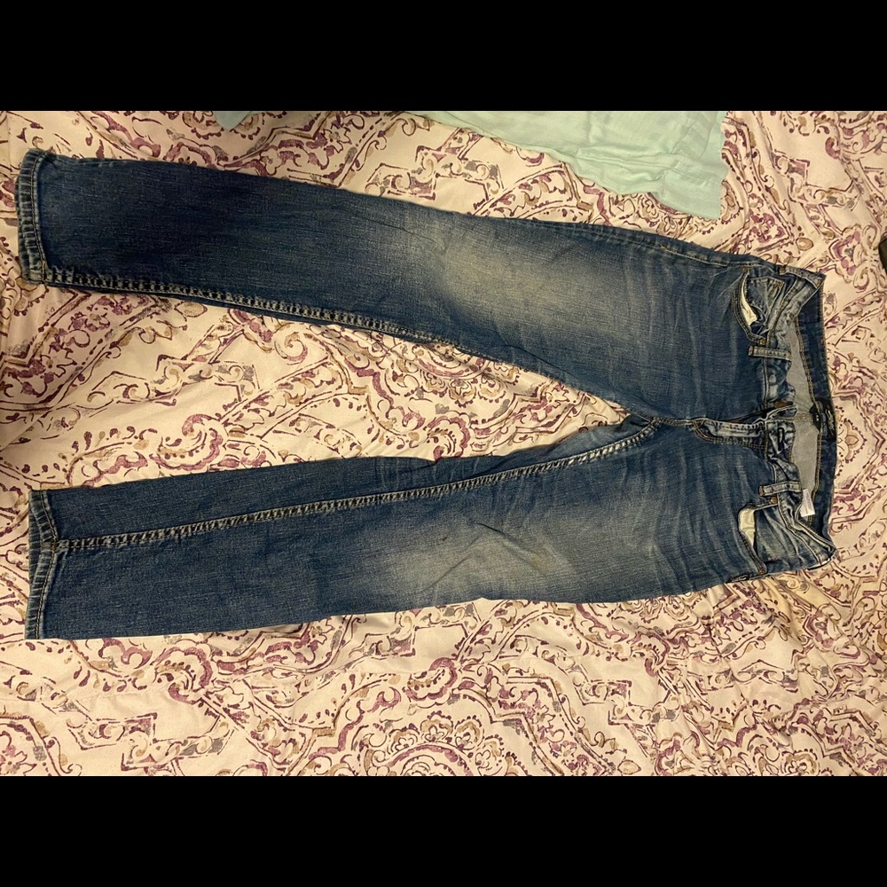 Silver jeans